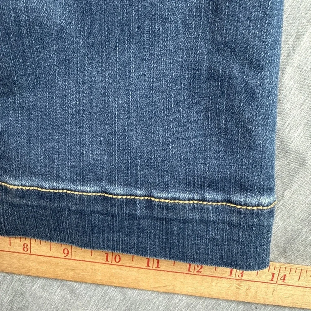 Torrid Jeans Sky High A-Line Flare NWT Dark Wash Size 18 R Stretch Boho Wide Leg - Picture 5 of 8
